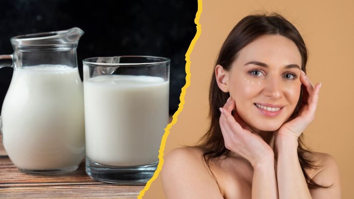 Raw Milk For Skin सुबह चेहरे पर इस तरह लगा लें कच्चा दूध, स्किन को