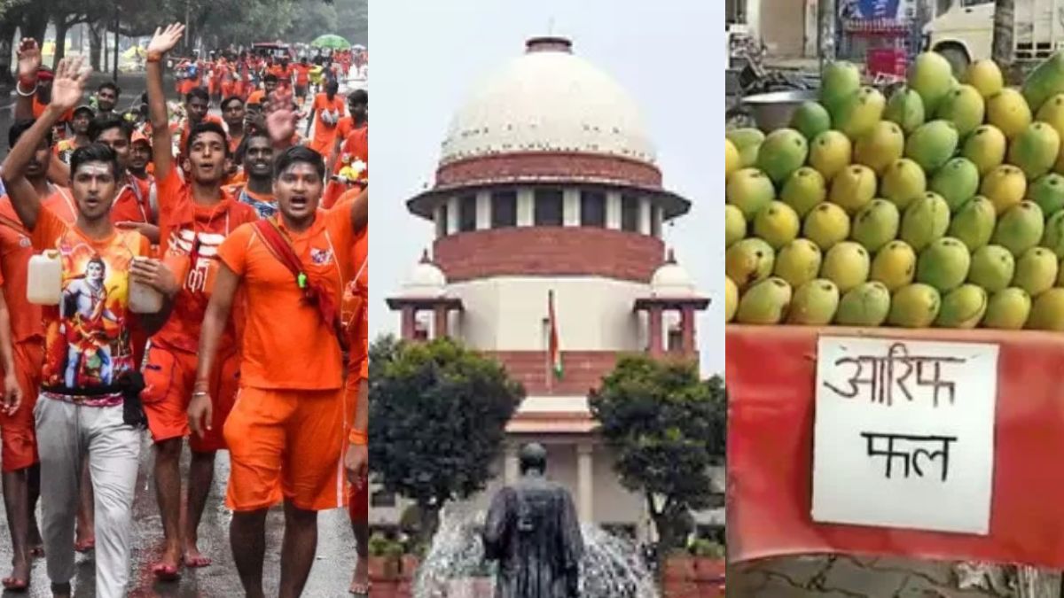 up nameplate controversy yogi adityanath government kanwar yatra supreme  court minorities economic boycott abhishek manu singhvi | Jansatta