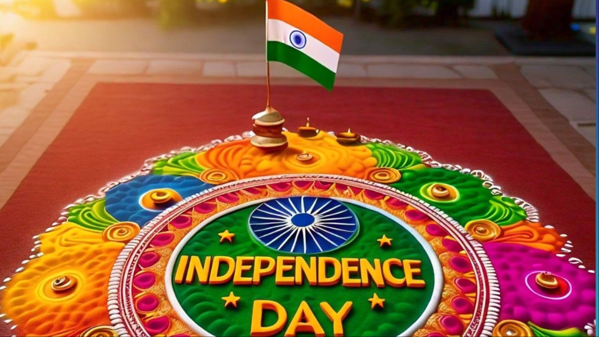 Independence Day Rangoli Design : 15 अगस्त रंगोली डिज़ाइन, जानिए कैसे अपने घर को तिरंगे के रंगों में सजाएँ? 4 Independence Day Rangoli Design