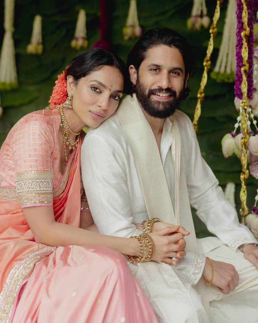 Naga Chaitanya-Sobhita Dhulipala unseen engagement pictures viral Nagarjuna's daughter-in-law is expert in this thing: कितने पढ़े लिखे हैं नागा चैतन्य और शोभिता धुलिपाला? इस चीज में माहिर हैं ...