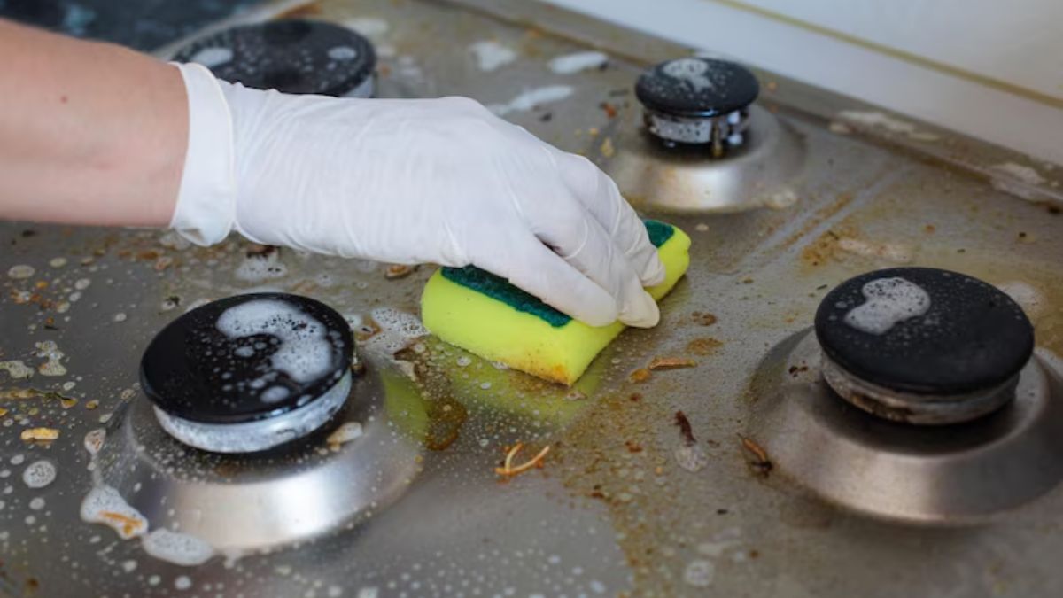 How To Clean Gas Stove Burners At Home गैस स्टोव और बर्नर को कैसे करें