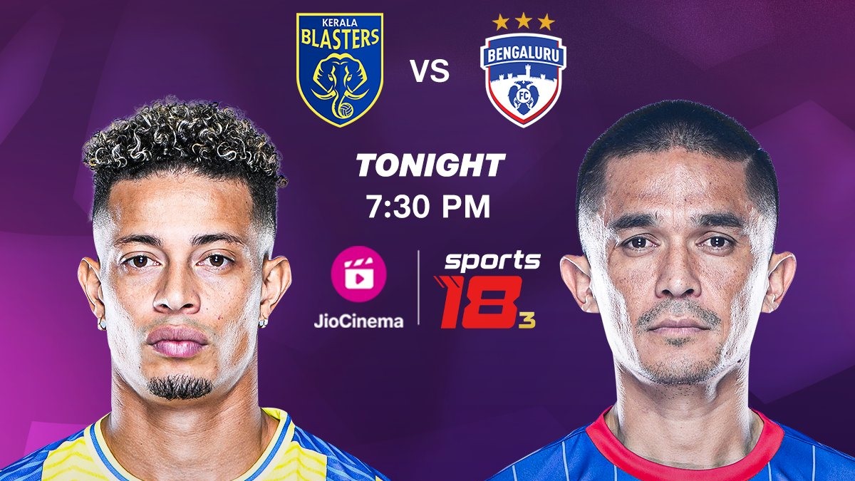 Kerala Blasters FC VS Bengaluru FC ISL 202425 Live Streaming Where To