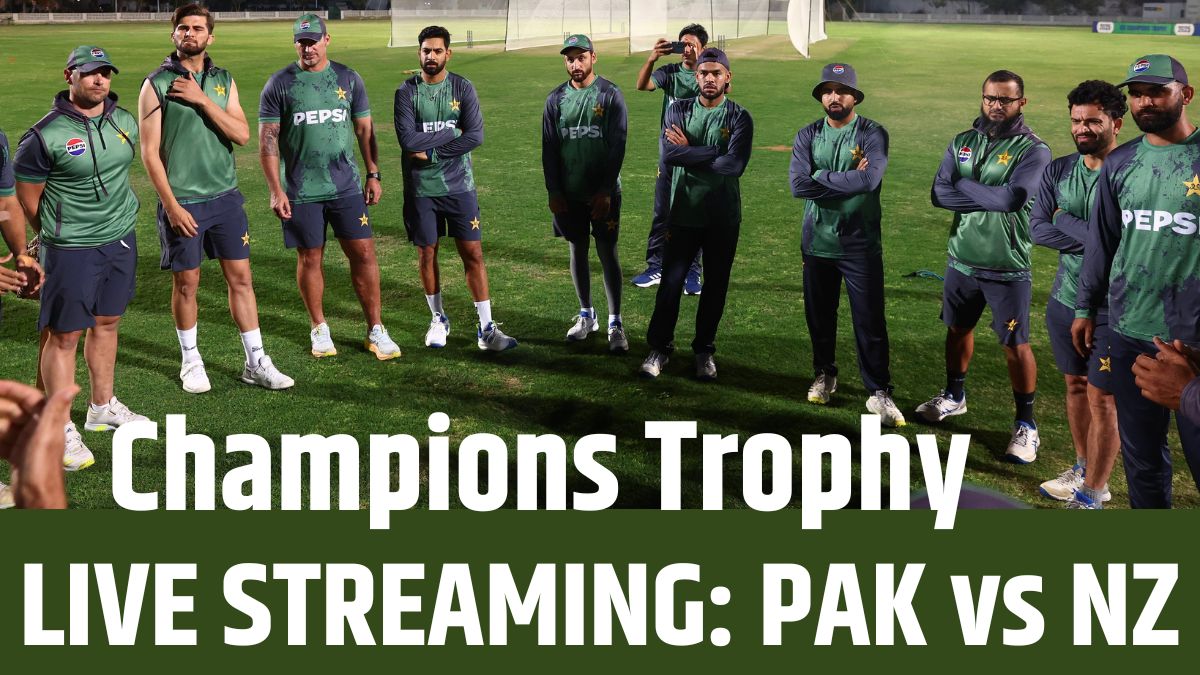 PAK vs NZ Live Score, Pakistan vs New Zealand ICC Champions Trophy 2025