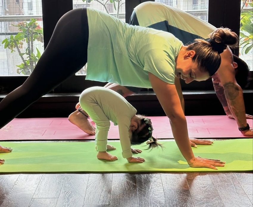 Bollywood actresses yoga
